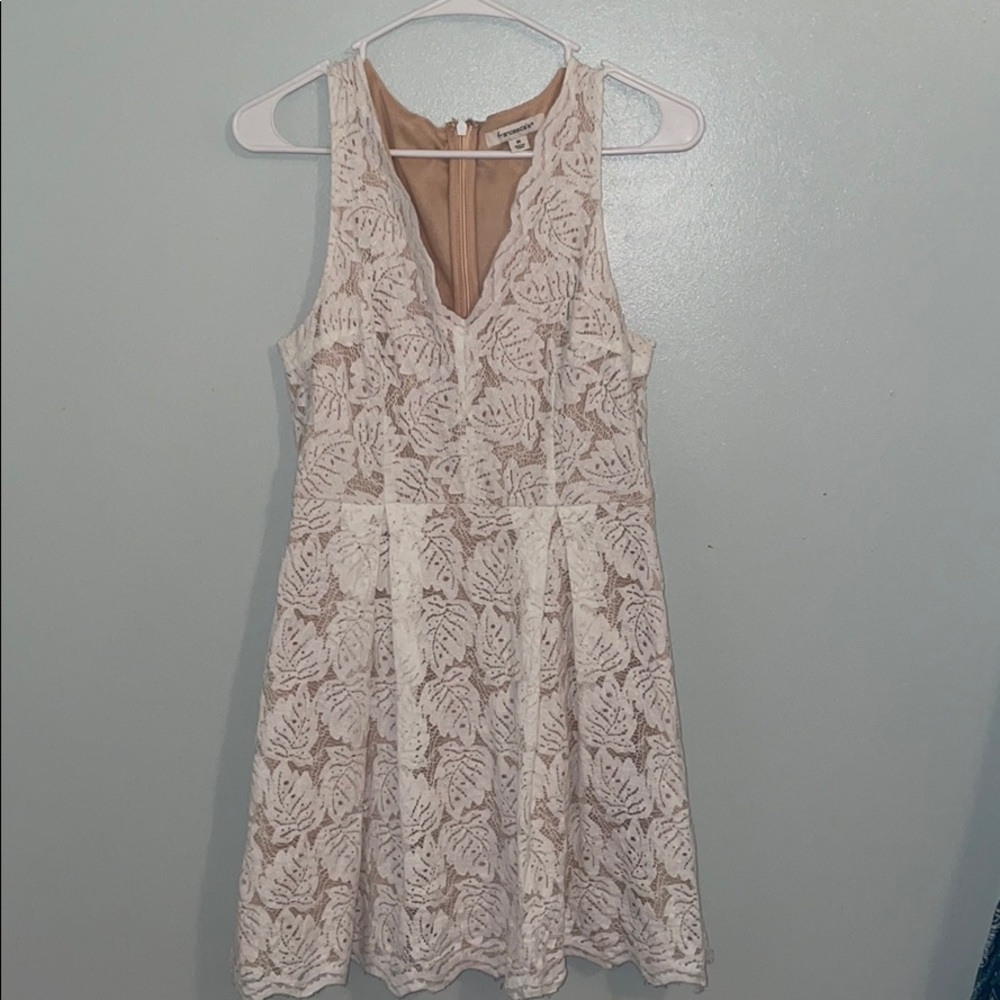 White franchesca dress